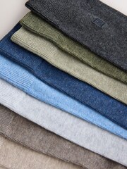 Blue/Green/Grey Marl - Lasting Fresh - Calzini ricamato - Immagine 11 di 12