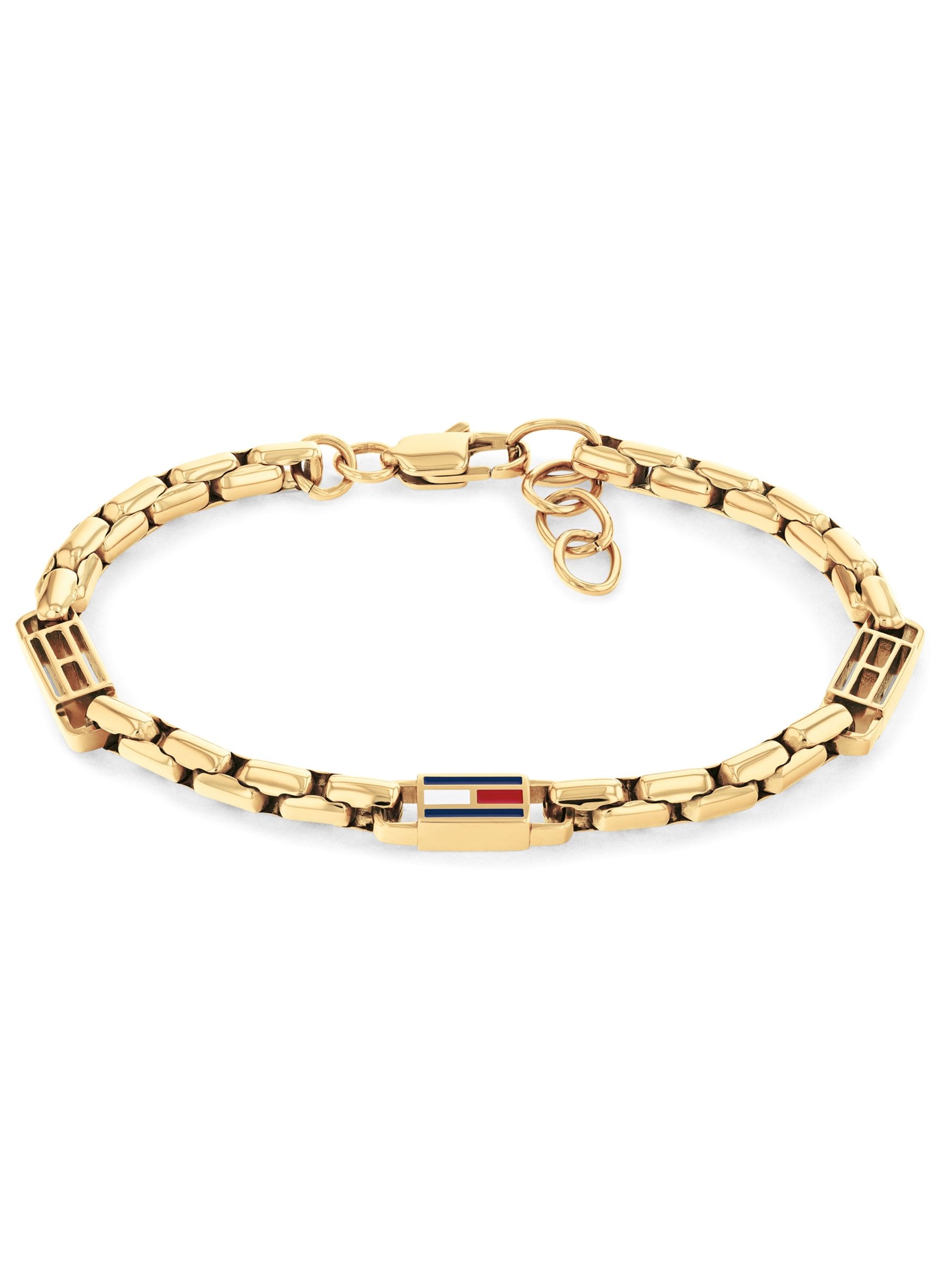 Tommy Hilfiger 2790675 3D Flag Metal Gold Plated Bracelet Jewellery - Image 3