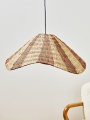 Oliver Bonas Natural Josep Ceiling Pendant Lamp Shade - Image 1 of 4