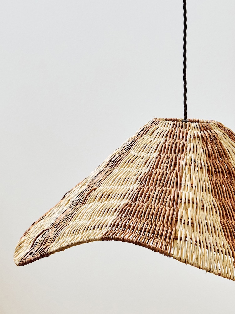 Oliver Bonas Natural Josep Ceiling Pendant Lamp Shade - Image 4 of 4