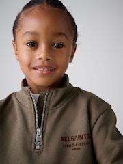 smALLSAINTS Green Underground Funnel Neck Sweat Top & Jogger Set - Image 3 of 7