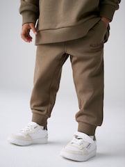smALLSAINTS Green Underground Funnel Neck Sweat Top & Jogger Set - Image 6 of 7