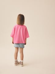 Pink Disco Sequin T-Shirt (3-16yrs) - Image 3 of 4