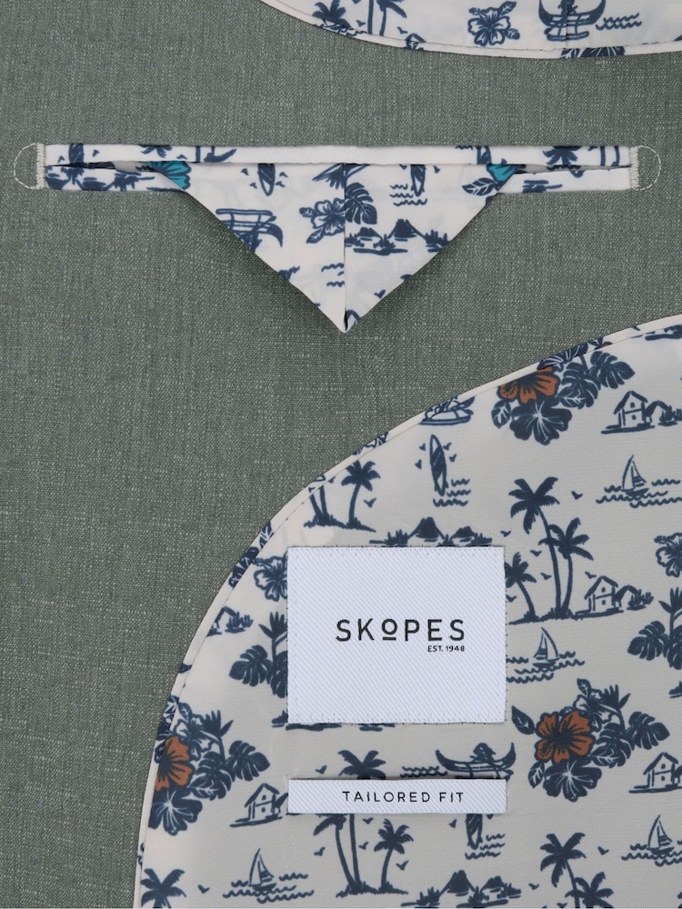 グリーン - テーラードフィット - Skopes Caspian ストレッチスーツジャケット - 画像 13 / 13