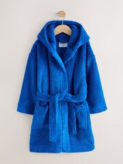 Cobalt Blue Fleece Robe (1.5-16yrs) - Image 1 of 4