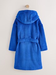 Cobalt Blue Fleece Robe (1.5-16yrs) - Image 2 of 4