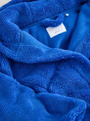 Cobalt Blue Fleece Robe (1.5-16yrs) - Image 4 of 4