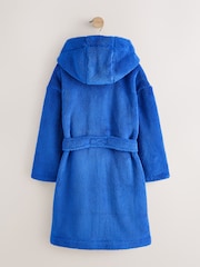 Cobalt Blue Fleece Robe (1.5-16yrs) - Image 5 of 7