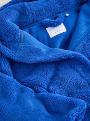 Cobalt Blue Fleece Robe (1.5-16yrs) - Image 7 of 7