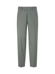 Skopes Green Tapered Fit Caspian Stretch Suit Trousers - Image 3 of 4