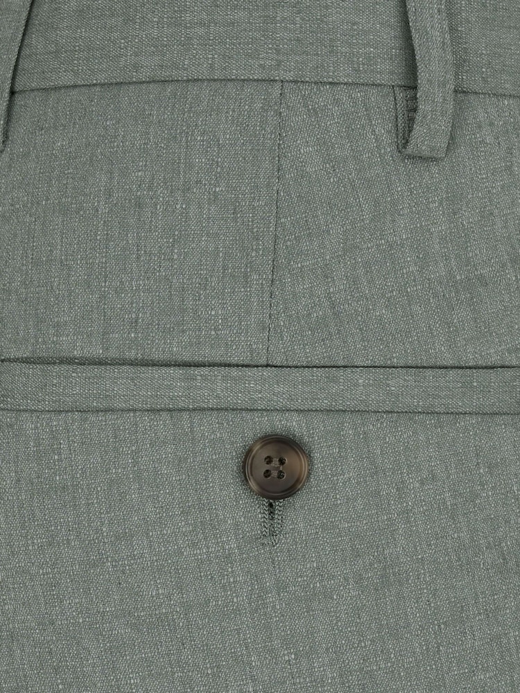 Skopes Green Tapered Fit Caspian Stretch Suit Trousers - Image 4 of 4