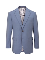 Skopes Blue Slim Fit Caspian Stretch Suit Jacket - Image 5 of 6