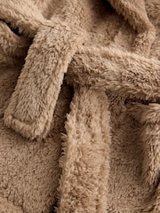 Brown Bear Fleece Robe (9mths-8yrs) - Image 3 of 4