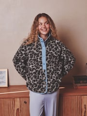 Animal Button Through Borg Fleece - Image 2 of 8