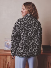 Animal Button Through Borg Fleece - Image 3 of 8