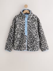 Animal Button Through Borg Fleece - Image 6 of 8