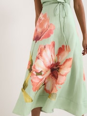 Phase Eight Green Petite Matilda Dress - Image 6 of 7