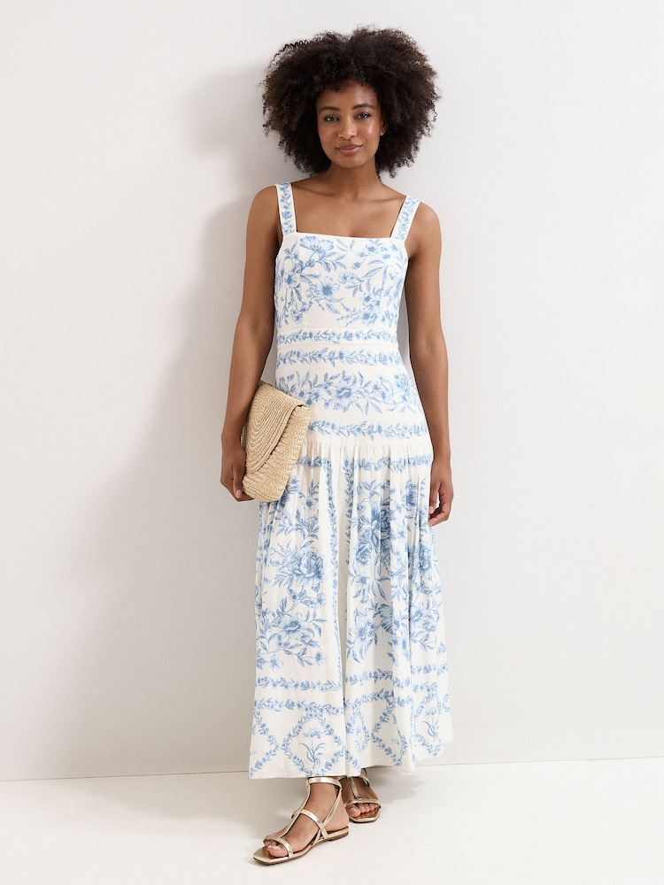 Phase Eight Natural Straw Clutch Bag - Image 1 of 3