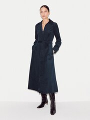 Jigsaw Blue Baby Cord Shirt Dress - Image 2 of 5