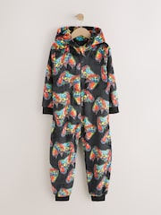 Göy qurşağı parlaq oyunçu - Fleece All-In-One (3-16il) - 4şəkildən 1 şəkil