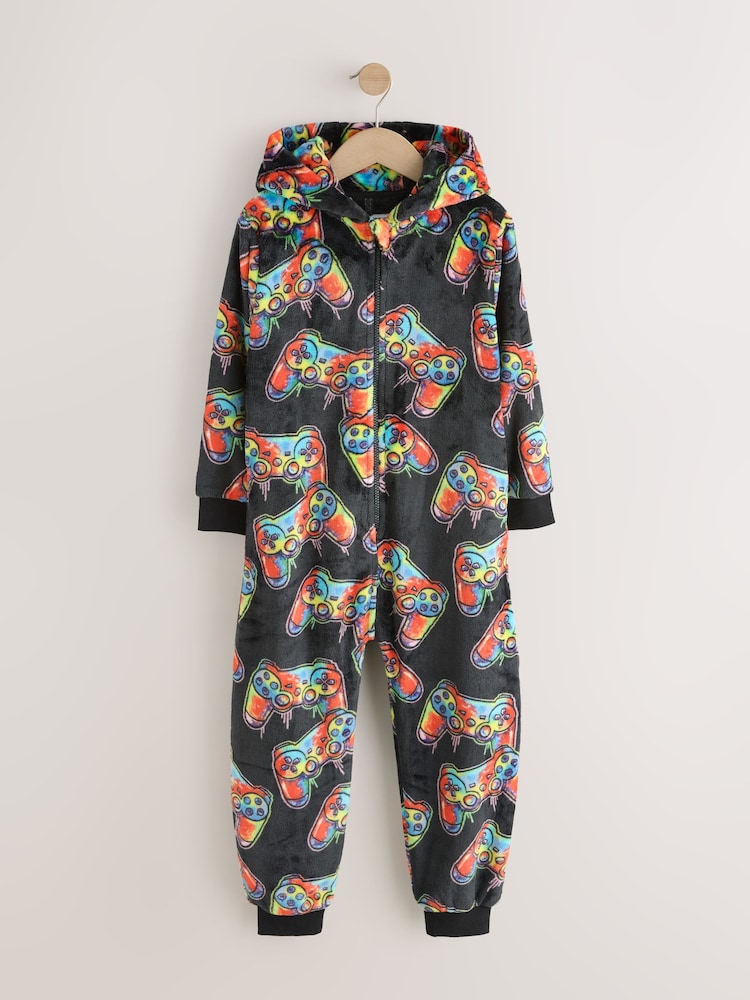 Göy qurşağı parlaq oyunçu - Fleece All-In-One (3-16il) - 4şəkildən 1 şəkil Göy qurşağı parlaq oyunçu - Fleece All-In-One (3-16il) - 4şəkildən 1 şəkil