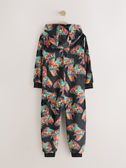 Göy qurşağı parlaq oyunçu - Fleece All-In-One (3-16il) - 4şəkildən 2 şəkil