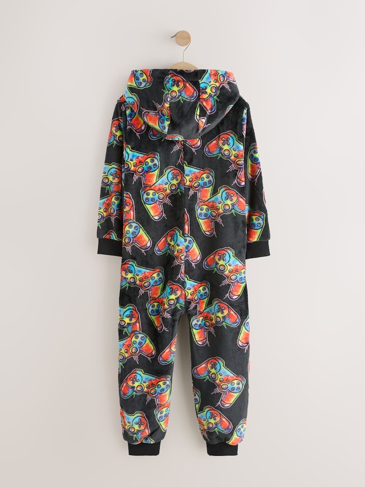 Göy qurşağı parlaq oyunçu - Fleece All-In-One (3-16il) - 4şəkildən 2 şəkil Göy qurşağı parlaq oyunçu - Fleece All-In-One (3-16il) - 4şəkildən 2 şəkil