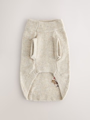 Neutral Christmas Hamish The Highland Cow Knitted Pet Jumper - Image 5 of 8