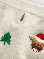 Neutral Christmas Hamish The Highland Cow Knitted Pet Jumper - Image 8 of 8