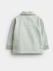 Jojo Maman Bébé Green Dinosaur Woven Pyjamas - Image 3 of 6
