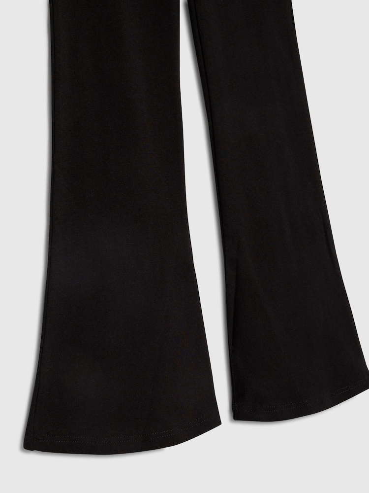 River Island Brown Frill T-Shirt And Kickflare Set - Image 5 of 5 River Island Brown Frill T-Shirt And Kickflare Set - Image 5 of 5