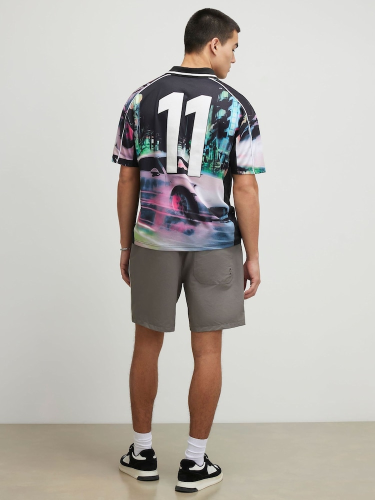 River Island レギュラーフィットリップストップショートパンツ - 画像 4 / 4