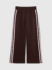 River Island Brown Side Stripe Trousers - Image 1 of 4