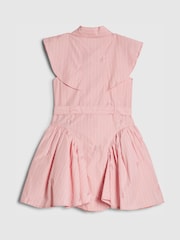 River Island Pink Stripe Prom Dress - Image 4 of 6