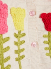 River Island Yellow Tulip Knitted Bloomer Set - Image 4 of 5