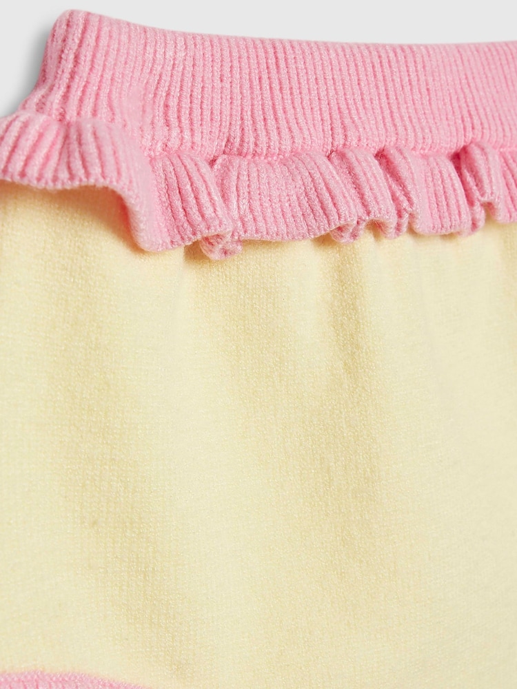 River Island Yellow Tulip Knitted Bloomer Set - Image 5 of 5 River Island Yellow Tulip Knitted Bloomer Set - Image 5 of 5