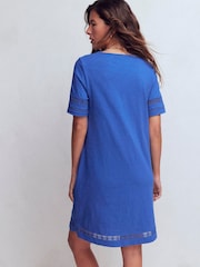 Μπλε - Φόρεμα Σεμιζιέ Boden Hattie Jersey - Εικόνα 3 από 5