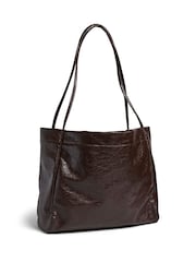 PIECES Patent Daily Shopper Bag - Bild 2 von 5