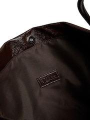 PIECES Patent Daily Shopper Bag - Bild 5 von 5