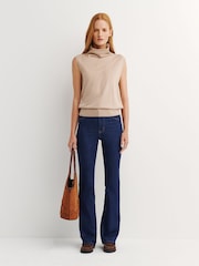 FRAME Blue The Reboot Super StretchHigh Rise Jeans - Image 1 of 6