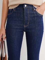 FRAME Blue The Reboot Super StretchHigh Rise Jeans - Image 4 of 6