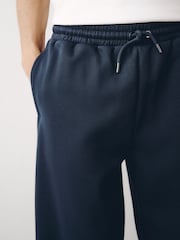 Azul marino - Corte amplio - Pantalones de chándal cepillados - Imagen 5 de 8