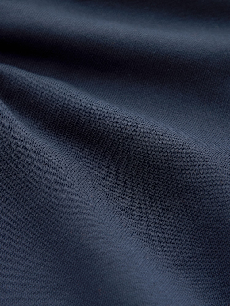 Azul marino - Corte amplio - Pantalones de chándal cepillados - Imagen 8 de 8