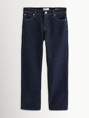 FRAME Blue The Cigarette Straight Leg Jeans in Rinse - Image 6 of 6