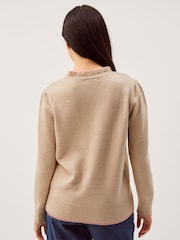 Monsoon Natural Ami Amour Jumper - Image 4 of 5