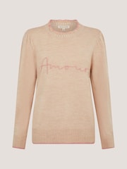 Monsoon Natural Ami Amour Jumper - Image 5 of 5