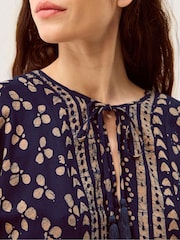 Top cu ciucuri și imprimeu Clover Monsoon - Imaginea 4 din 5