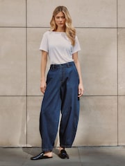 Albaray Blue Balloon Jeans - Image 5 of 6