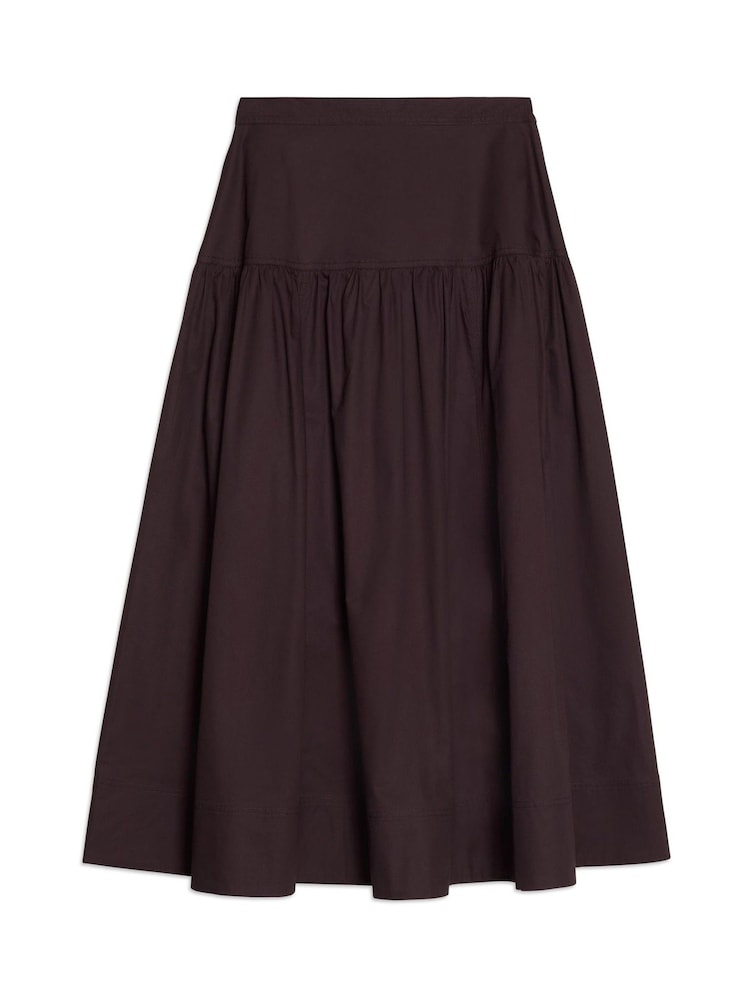 Albaray Cotton Sateen Full Skirt - Image 5 of 5 Albaray Cotton Sateen Full Skirt - Image 5 of 5