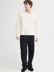 Casual Friday White Edstrom Pique Knit Shirt - Image 3 of 8